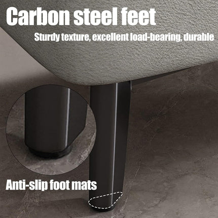 Household Light Luxury Door Shoe Bench Sofa Bench Solid Wood Leather Stool