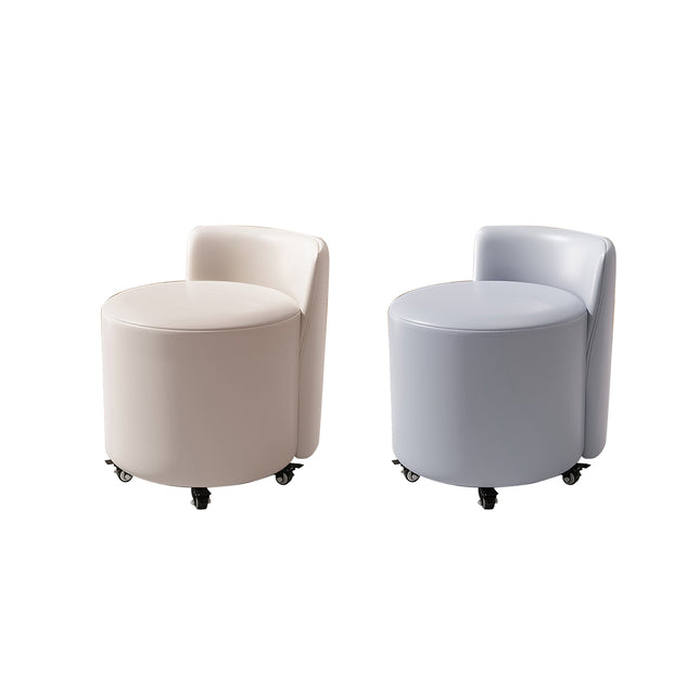 Universal Wheel Low Chair Backrest Light Soft Bag Sofa Shoe Changing Stool