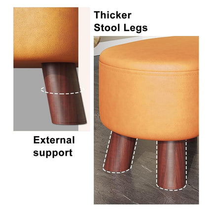 Small Stool Minimalist Shoe Changing Stool Living Room Sofa Footrest Low Stool