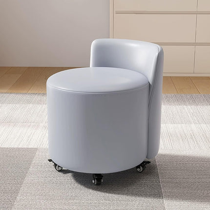 Universal Wheel Low Chair Backrest Light Soft Bag Sofa Shoe Changing Stool