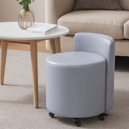 Universal Wheel Low Chair Backrest Light Soft Bag Sofa Shoe Changing Stool