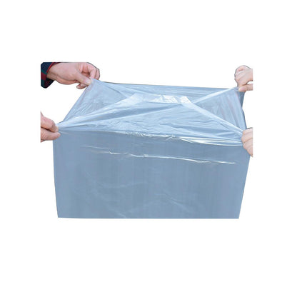 50pcs Large Transparent Plastic Square Dust Bag Carton Inner Liner Storage Bags