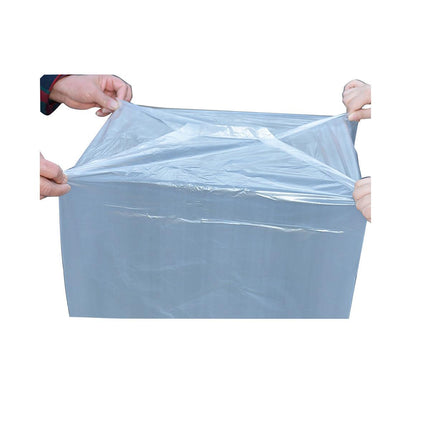 50pcs Large Transparent Plastic Square Dust Bag Carton Inner Liner Storage Bags