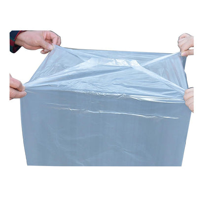 50pcs Large Transparent Plastic Square Dust Bag Carton Inner Liner Storage Bags
