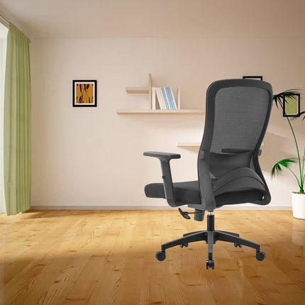 Ergonomic Mesh Adjustable Swivel Computer Desk Task Office Chair in Black