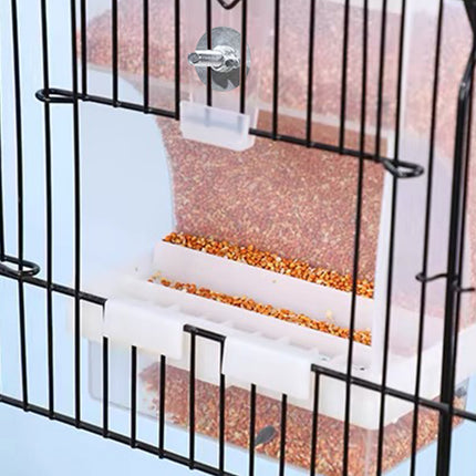 1 pc Automatic Bird Feeder Bird Feeder Cage Accessories Automatic Feed Cage