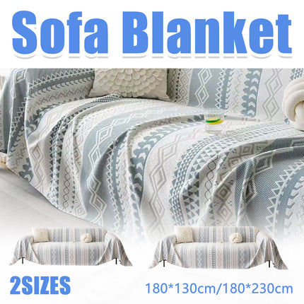 Sofa Cover Sofa Blanket Non-Slip Couch Protector Furniture Cover for 1-2 Seats