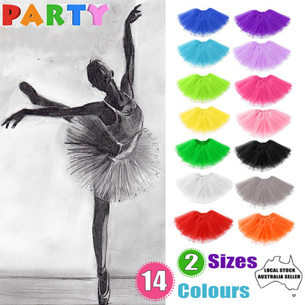 Girls Tutu Skirt Princess Dressup Party Costume Ballet Dancewear