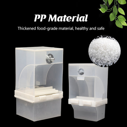 1 pc Automatic Bird Feeder Bird Feeder Cage Accessories Automatic Feed Cage