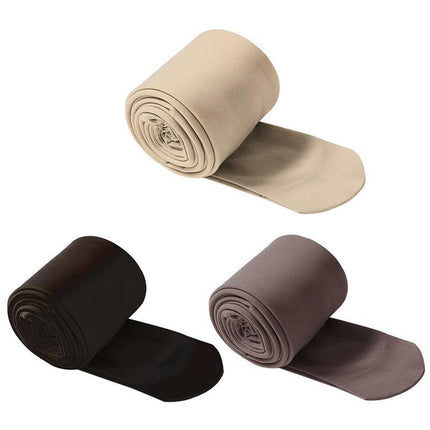 Womens Thermal Lined Translucent Pantyhose Winter Warm Fleece Tights Stockings - Aimall