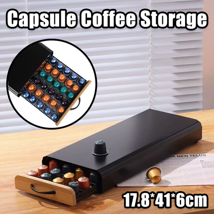 Capsule Coffee Storage Box Organizer Holder for Pods Coffee Capsule Container