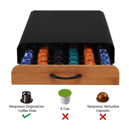 Capsule Coffee Storage Box Organizer Holder for Pods Coffee Capsule Container