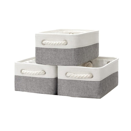 Foldable Handheld Storage Basket for Kitchen Bathroom Bedroom Closet Clothes
