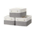 Foldable Handheld Storage Basket for Kitchen Bathroom Bedroom Closet Clothes
