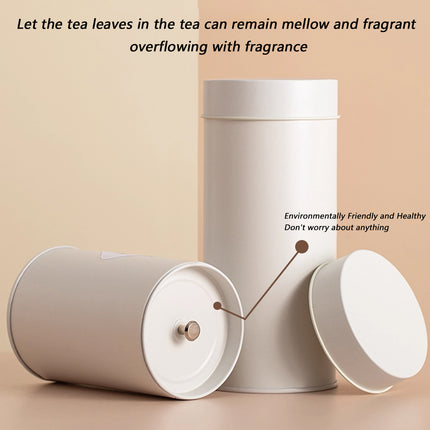 5PCS Tinplate Tea Storage Can Airtight Tin Tea Container for Coffee Tea Sugar