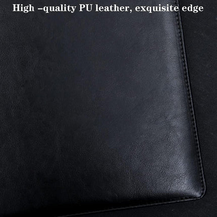 A4 Multifunctional Business File Folder Leather for Document Paper Storage Use