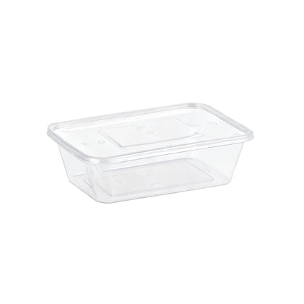 50PCS Food-Grade Disposable Square Takeout Container 750/1000ml