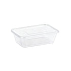 50PCS Food-Grade Disposable Square Takeout Container 750/1000ml