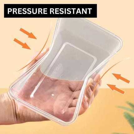 50PCS Food-Grade Disposable Round Takeout Container 450/800ml