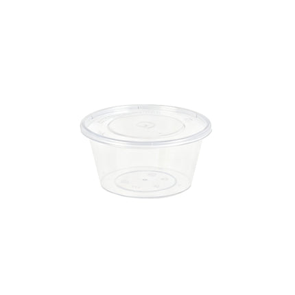 50PCS Food-Grade Disposable Round Takeout Container 450/800ml
