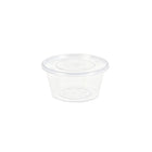 50PCS Food-Grade Disposable Round Takeout Container 450/800ml