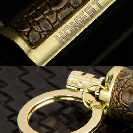 Fire Starter Lighter Waterproof Flint Match Metal Keychain Camping Survival Bda