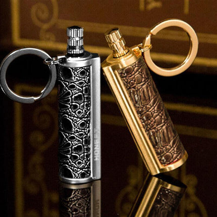 Fire Starter Lighter Waterproof Flint Match Metal Keychain Camping Survival Bda