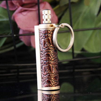 Fire Starter Lighter Waterproof Flint Match Metal Keychain Camping Survival Bda
