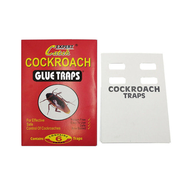 18Pcs /3 Pack Cockroach Bait Sticky Glue Cockroaches Insect Bug Pest Au