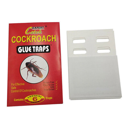 18Pcs /3 Pack Cockroach Bait Sticky Glue Cockroaches Insect Bug Pest Au