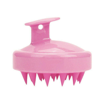 Silicone Scalp Shampoo Massage Brush Shower Washing Massager Head Hair Comb Au - Aimall