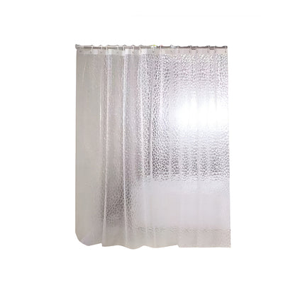 Waterproof Bath Curtain Premium PEVA Fabric Mold Resistant for Bathroom Toilet