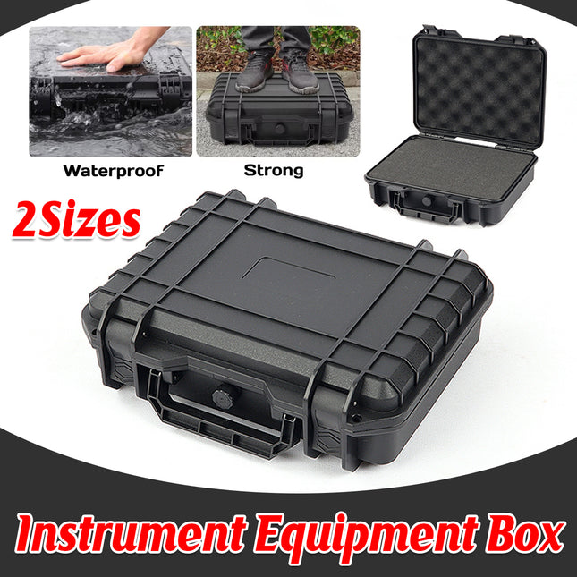 2 Sizes Plastic Equipment Box Portable Power Storage Customized Watch Toolbox