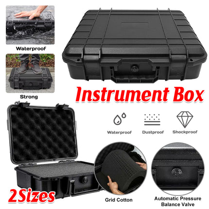 2 Sizes Plastic Equipment Box Portable Power Storage Customized Watch Toolbox