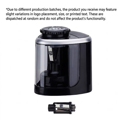 Automatic Electric Pencil Sharpener Operated Students Desktop With 2 Blades