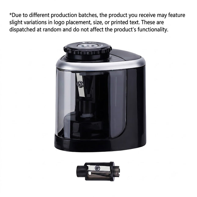 Automatic Electric Pencil Sharpener Operated Students Desktop With 2 Blades