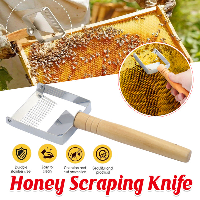 Beekeeping fork Uncapping Honey-Fork Scraper For Beekeeping Apiculture-Bee Tool
