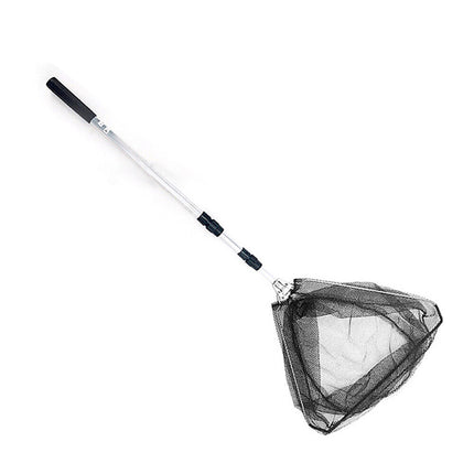 Fishing Net Landing Mesh Fish Catch Tool Telescopic Pole Folding Handle Foldable