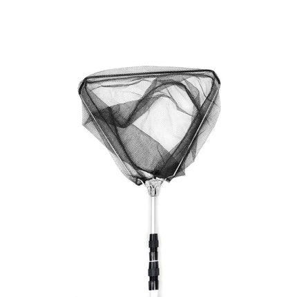Fishing Net Landing Mesh Fish Catch Tool Telescopic Pole Folding Handle Foldable