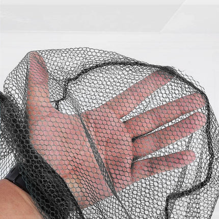 Fishing Net Landing Mesh Fish Catch Tool Telescopic Pole Folding Handle Foldable