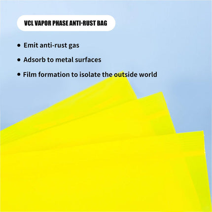 Rust Proof Plastic Bags 100PCS Self Sealing Pouch for Metal Parts Storage Clear