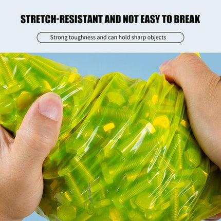 Rust Proof Plastic Bags 100PCS Self Sealing Pouch for Metal Parts Storage Clear