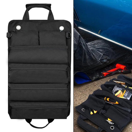 Portable Car Hardware Tool Kit Durable Oxford Bag for Vehicle Emergency Repair