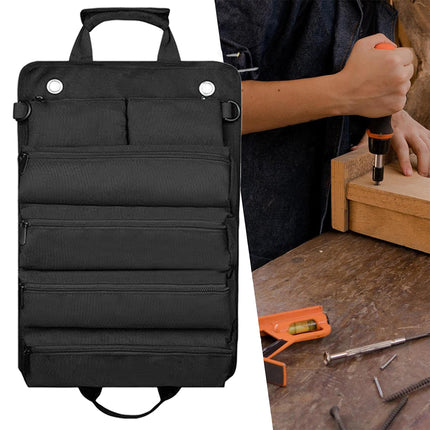 Portable Car Hardware Tool Kit Durable Oxford Bag for Vehicle Emergency Repair