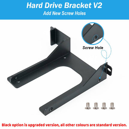 2.5Inch SSD HDD Case Mounting Bracket Adapter Rack Hard Drive for PS2 SCPH 30000