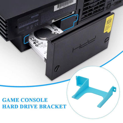 2.5Inch SSD HDD Case Mounting Bracket Adapter Rack Hard Drive for PS2 SCPH 30000