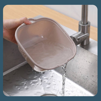 6pcs Multifunctional Drainage Basket for Fruits Vegetables Kitchen Household Use
