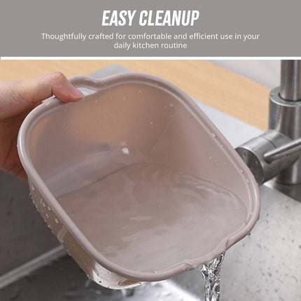 6pcs Multifunctional Drainage Basket for Fruits Vegetables Kitchen Household Use