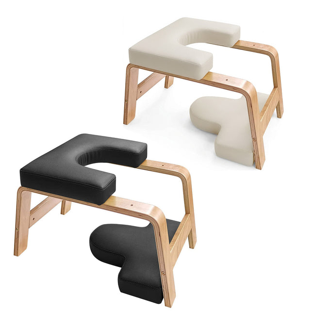 Wooden Yoga Handstand Stool Professional Core Strength Training Home Yoga Chair