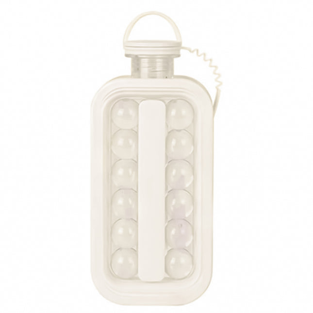 Portable Ice Hockey Pot Ice Cube Tray Water Bottle Clear Household Ice Maker